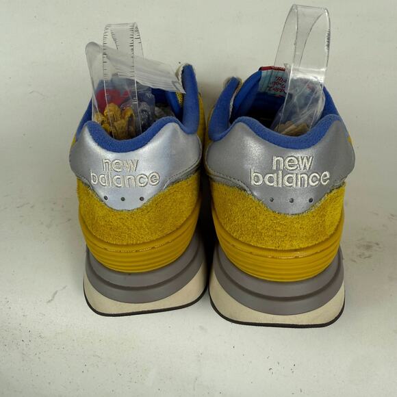 New Balance 574 Bodega Legacy Arrival Sneakers Mens 10 Yellow Athletic Shoes - Picture 7 of 12